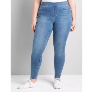 Lane Bryant Signature High Rise Pull On Jegging